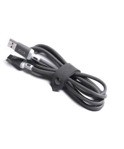 Alternative view of STM Able Cable USB-A to Lightning  1m - Grey