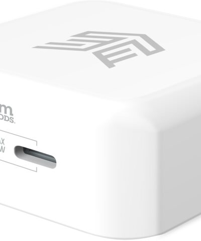 Alternative view of STM 35W Dual Port Power Adapter (US plug) - white