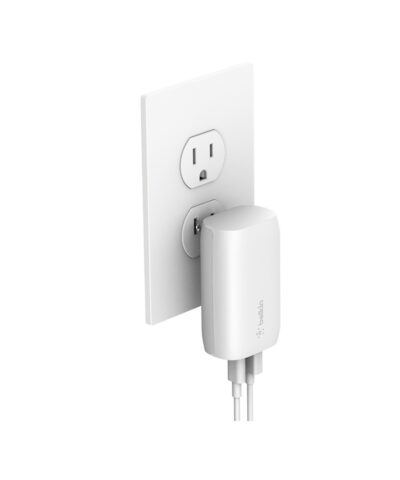 Alternative view of Belkin USB-C PD and PPS 1 Port 25W 9V/2.75A + USB-A 12W 5V/2.4A Wall Charger (Total Output 37W)