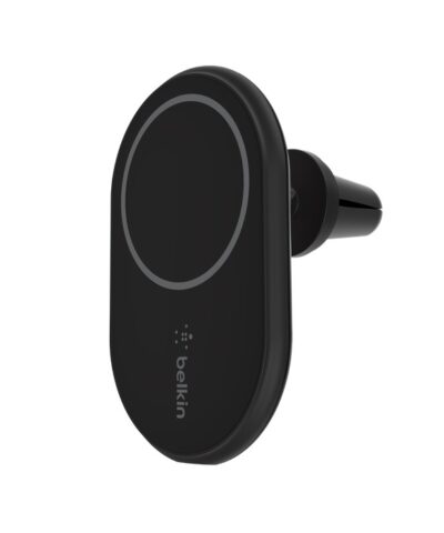 Alternative view of Belkin BOOSTCHARGE™ Magnetic Wireless Charging Car Vent Mount Car Charger 7.5W with USB-C to C 1.5 Meter - Black