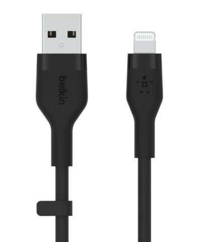Belkin BOOSTCHARGE™ DuraSoft Silicone Charge USB-A to Lightning Cable * 1 Meter - Black