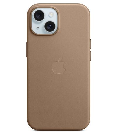 Apple iPhone 15 Plus FineWoven Case with MagSafe - Taupe