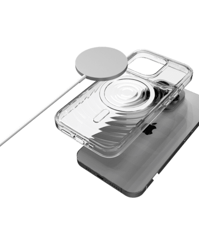 Alternative view of เคสใส STM reawaken ripple magsafe iPhone 15 Pro Max