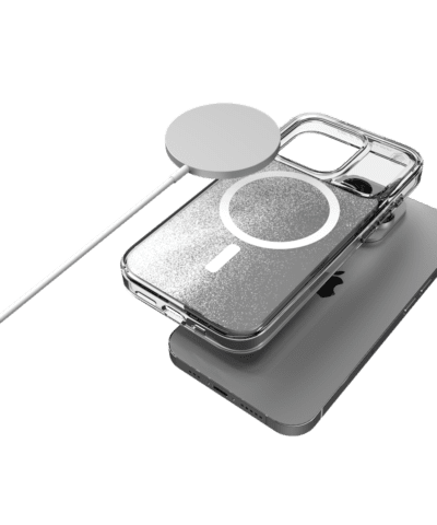 Alternative view of เคส STM relax sand magsafe iPhone 15 Pro Max - clear / white