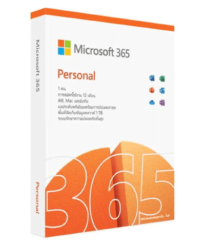 Microsoft Office 365 Personal English APAC Subscr 1YR Medialess FY25H2 (EP2-32409)