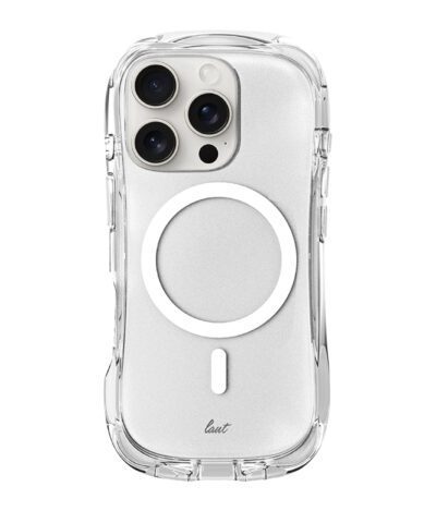 LAUT Casing for iPhone 16 Pro (6.3 inch) Pop Lume- Crystal Clear