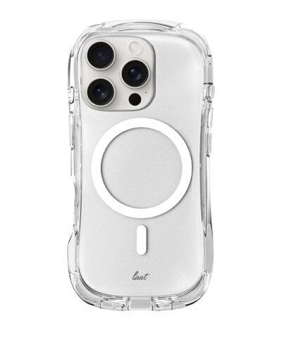 LAUT Casing for iPhone 16 Pro Max (6.9 inch) Pop Lume- Crystal Clear