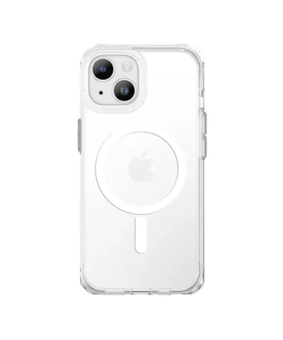 AMAZINGthing Casing for iPhone 15 (6.1 inch) Minimal Magsafe Drop proof case - Transparent