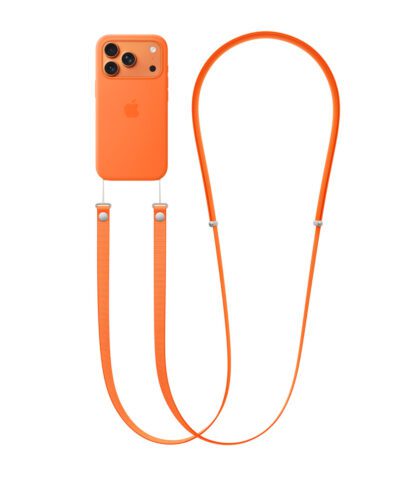 Alternative view of สายสะพายข้าง Crossbody Strap - Orange