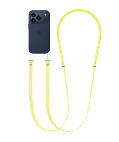 Alternative view of สายสะพายข้าง Crossbody Strap - Neon Yellow