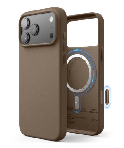 เคส Magnetic Leather case for iPhone 17 Pro Max (6.9 inch) - Taupe