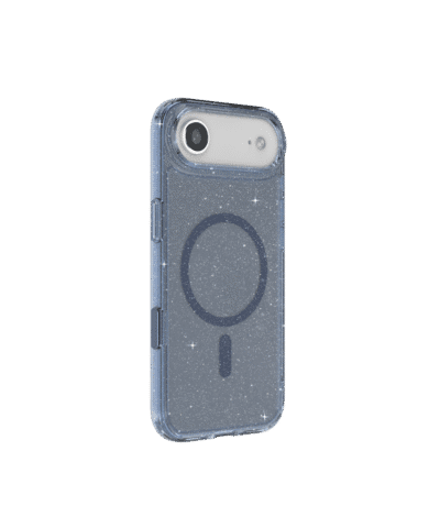 เคส JTLEGEND Casing for iPhone 17 Air (6.6 inch) Glitter Hybrid Cushion Mag Case-G (Camera Control Button)- Crystal Blue