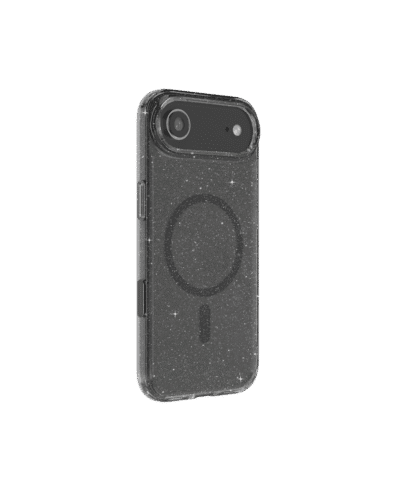 เคส JTLEGEND Casing for iPhone 17 Air (6.6 inch) Glitter Hybrid Cushion Mag Case-G (Camera Control Button)- Crystal Black