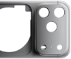 iPhone 17 Pro, ภายนอกด้านหลัง, ตัวเครื่องแบบชิ้นเดียวที่ขึ้นรูปจากอะลูมิเนียม